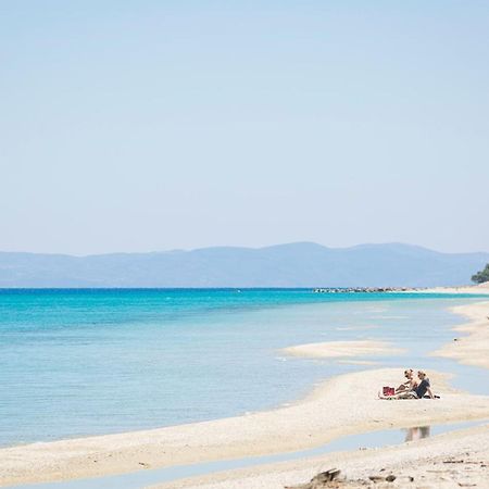 #Flh - Amalthia & Αthena Beachfront Houses In Pefkohori Buitenkant foto