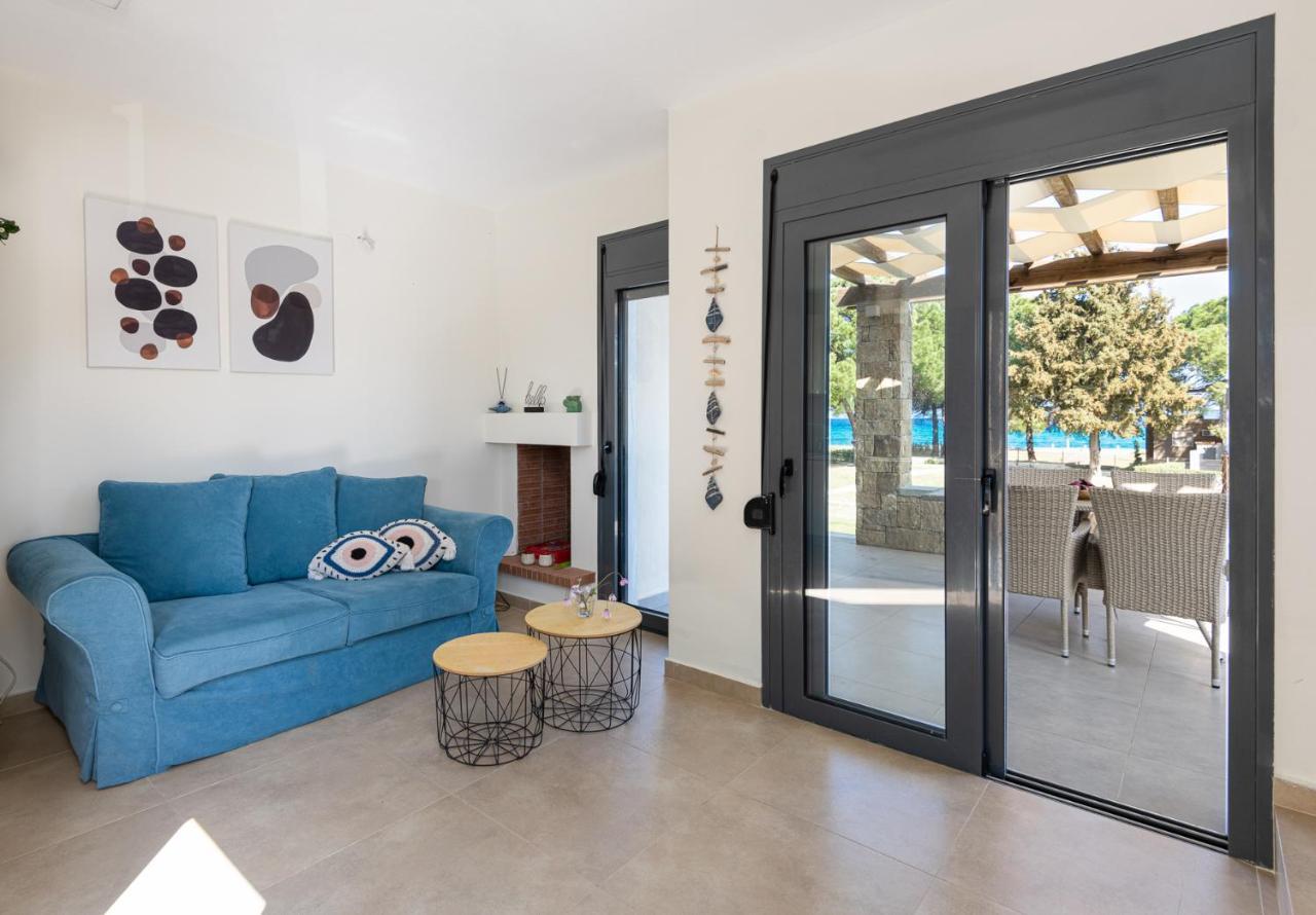 #Flh - Amalthia & Αthena Beachfront Houses In Pefkohori Buitenkant foto